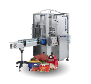 Neptun vacuum can seamer Cerradora de latas | Cerradora de botes | JK Somme Neptun vacuum can seamer machine